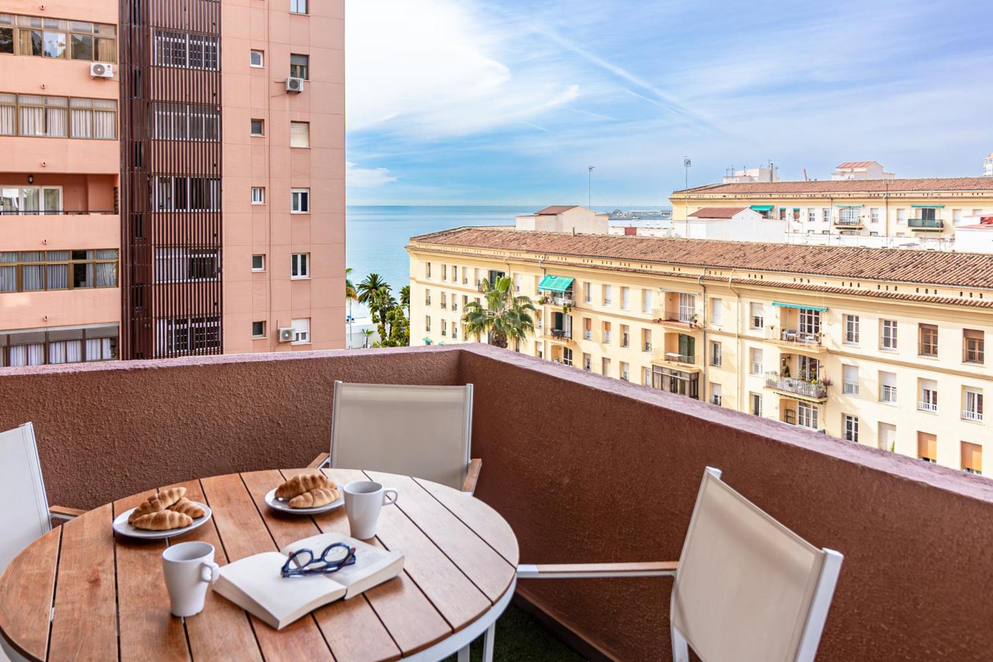 Malaga Center Flat Beach & Terrace Экстерьер фото